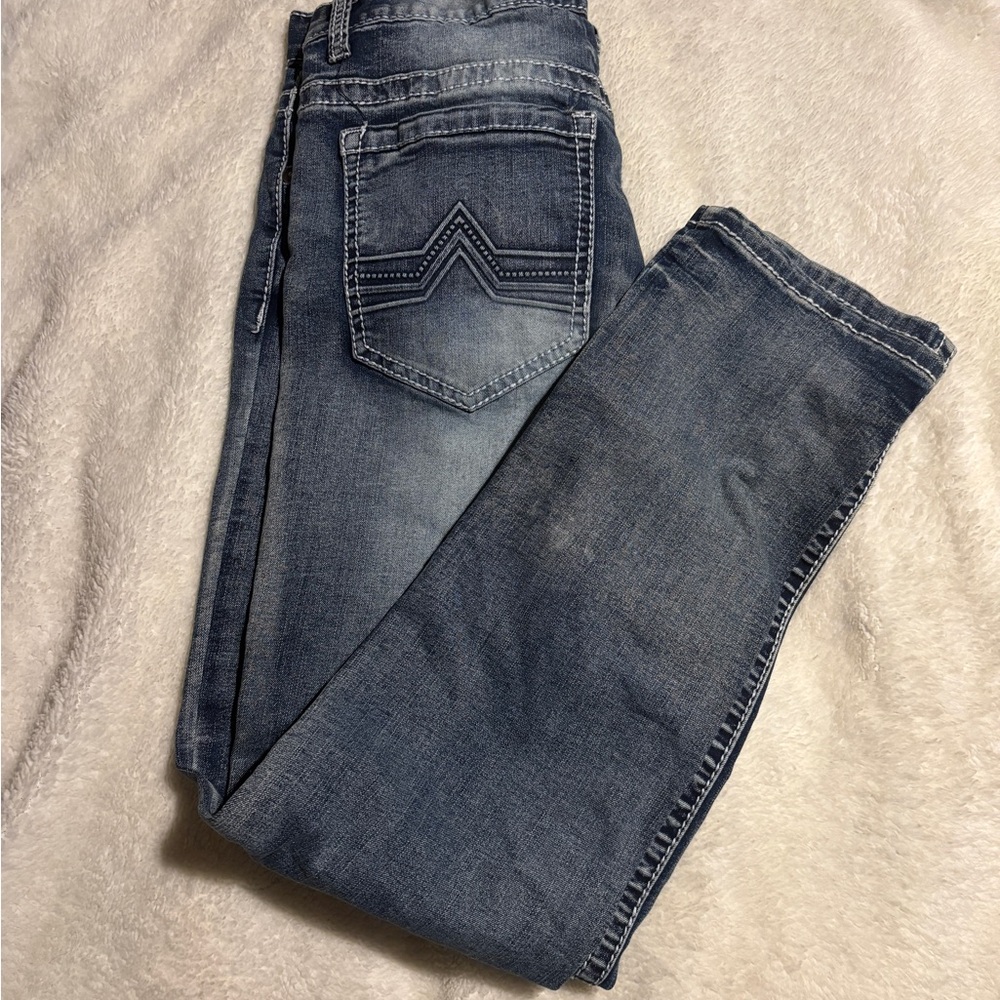 True Luck Women’s Designer Blue Denim Jeans Size 32/32